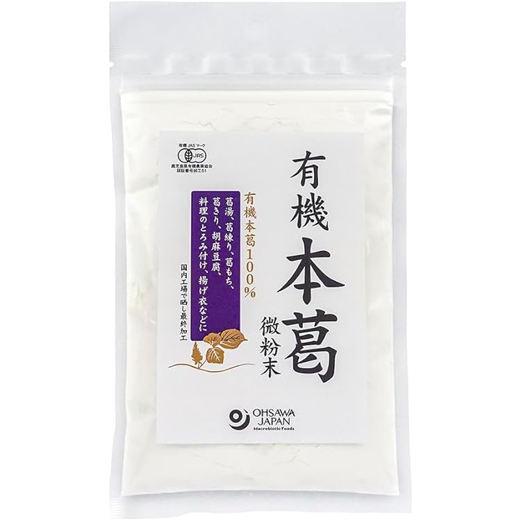 Amazon | オーサワジャパン オーサワの本葛(微粉末)500g | オーサワ